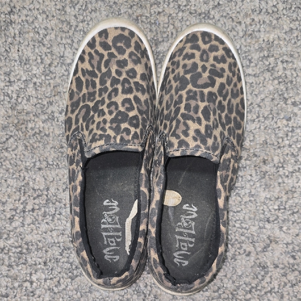 WELL WORN Animal Print Slip-On Loafers
